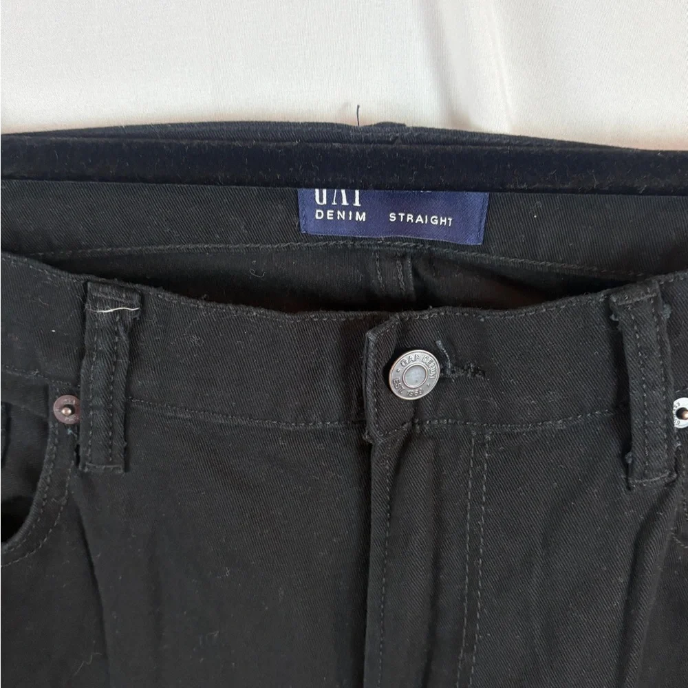 GAP‎ Men's Straight Black Jeans